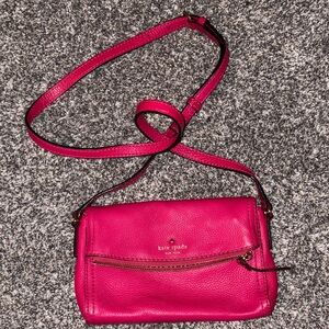 Kate Spade Hot Pink Crossbody Bag
